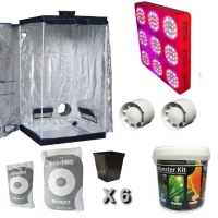 Kit Eco grow premium Led 1.44m² 400w